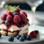 Berry Tiramisu Trifle