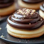 Mini Boston Cream Pie Cookies