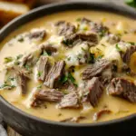 Philly Cheese Steak Soup