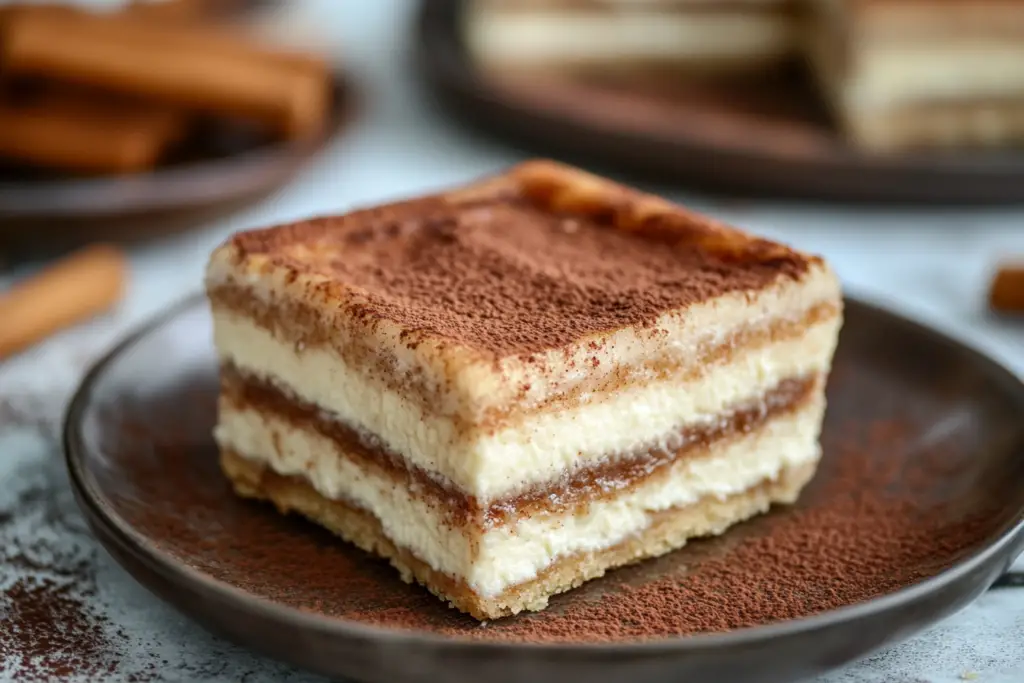 Cinnamon Churro Cheesecake Bars