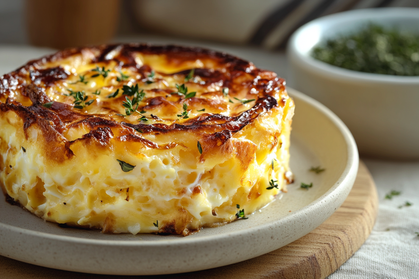 Baked Cottage Cheese Eggs