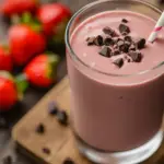 Chocolate Covered Strawberry Protein Shake
