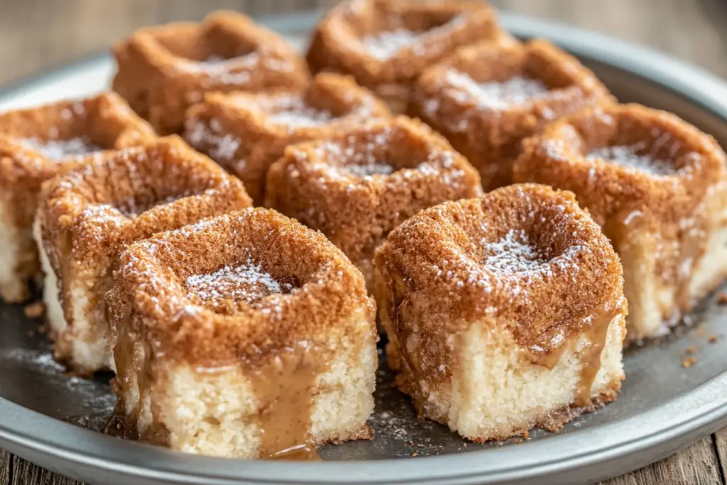 Churro Cheesecake Cookie Butter Bites Pan