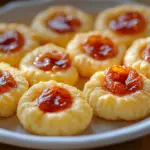 Cheesy Thumbprint Appetizers with Hot Pepper Jelly