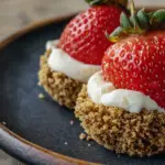 Cookie Butter Cheesecake Stuffed Strawberries