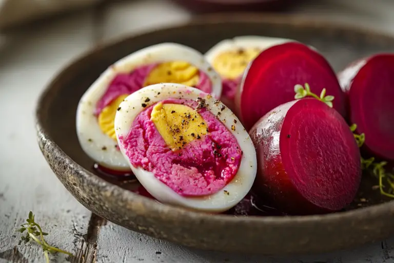Pickled Eggs with Beets