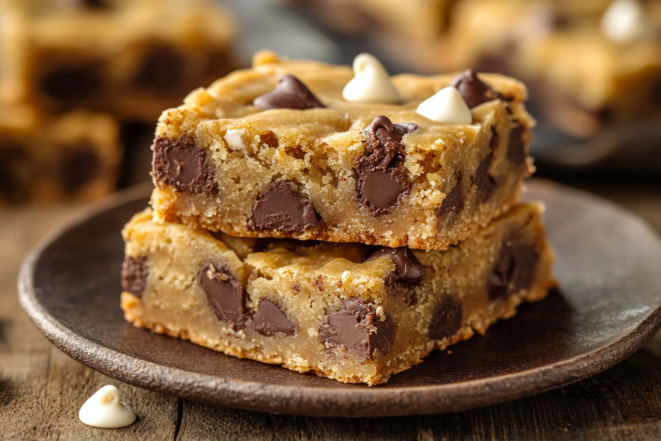 Chocolate Chip Cookie Dough Bars