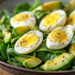 Avocado & Spinach Egg Salad