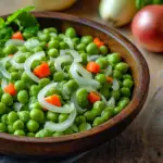 Minty Peas and Onions