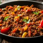 Unstuffed Pepper Skillet