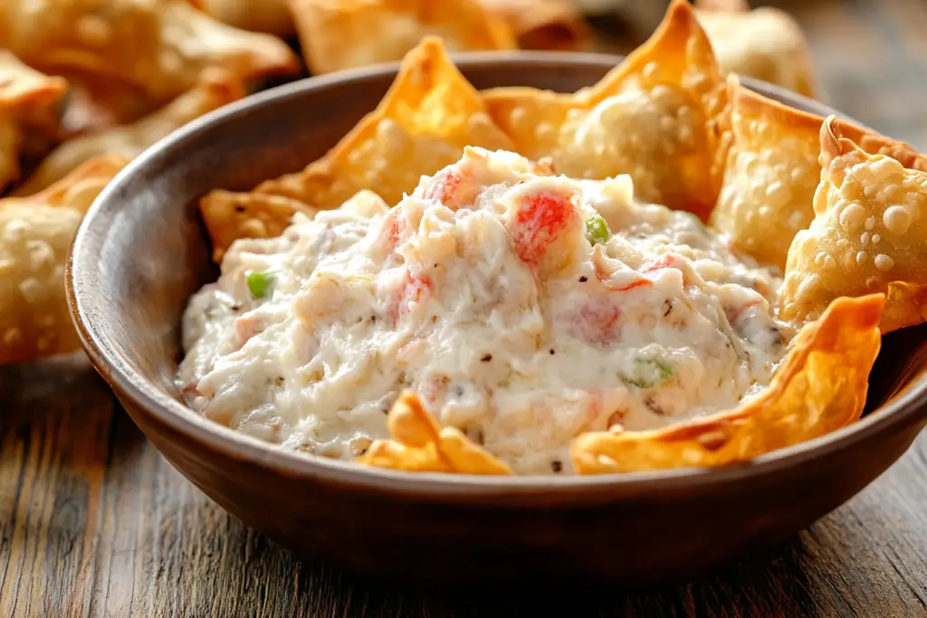 Cold Crab Rangoon Dip