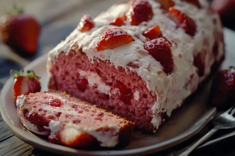 Strawberry Cream Cheese Loaf