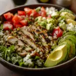Grilled Chicken & Avocado Salad Bowl
