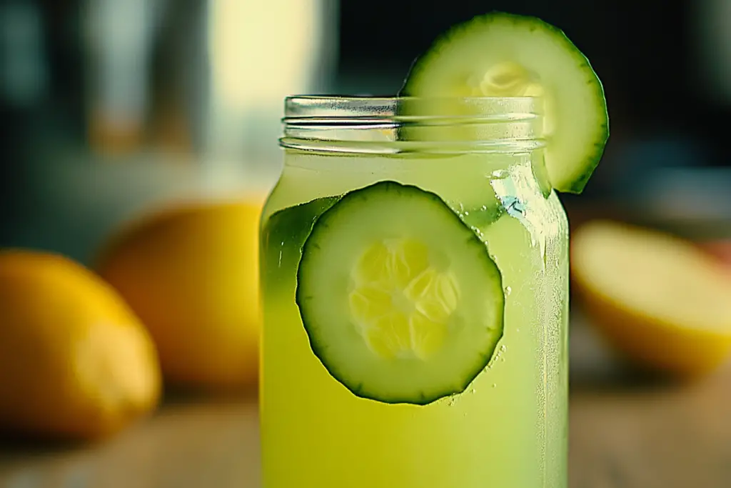 Refreshing Cucumber Lemonade