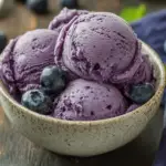 Blueberry Ice-Cream