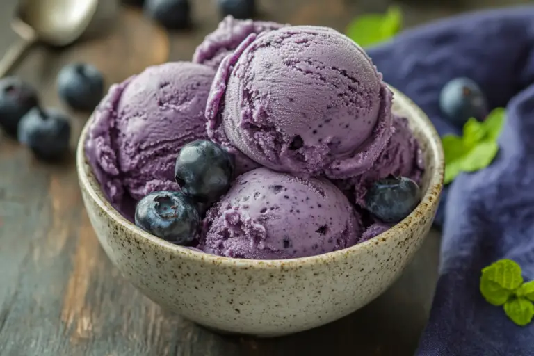 Blueberry Ice-Cream