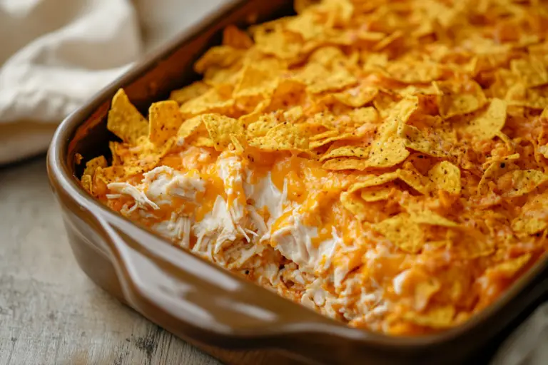 Cheesy Dorito Chicken Casserole