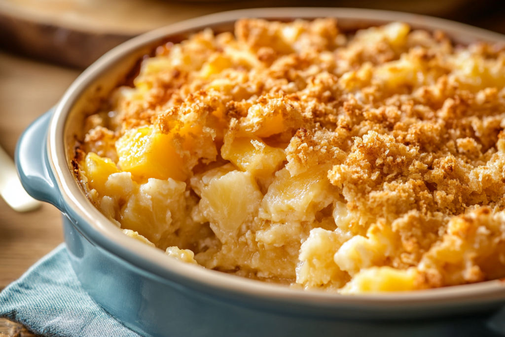 Southern Pineapple Casserole