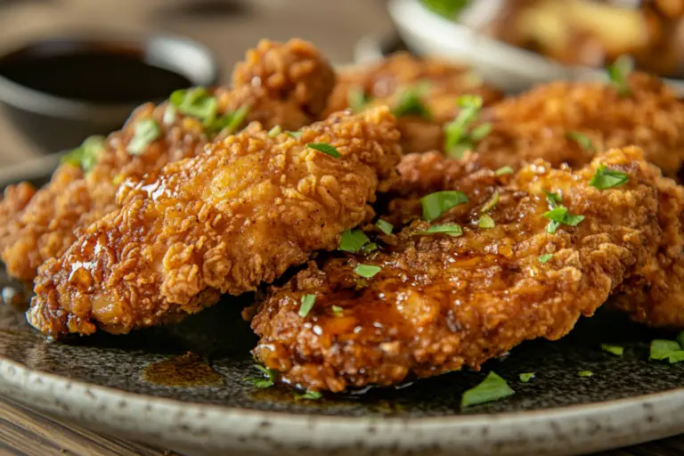 Air Fryer Honey Butter Garlic Chicken Tenders