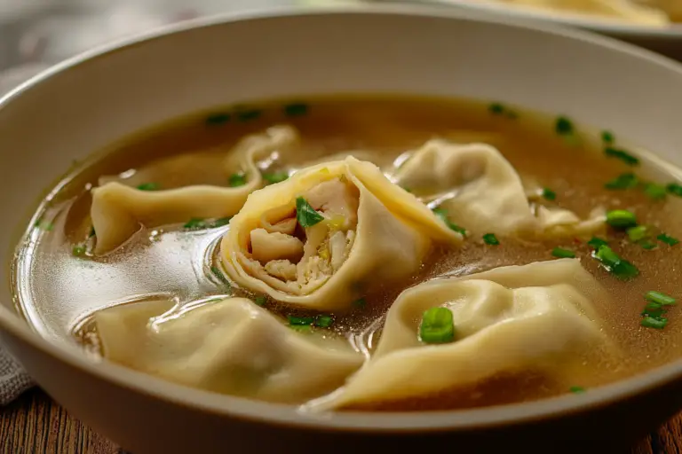 Homemade Wonton Soup