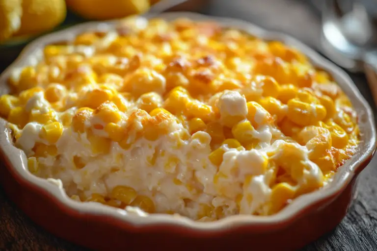 Cream Cheese Corn Casserole