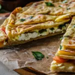 2-Ingredient Cottage Cheese Flatbread