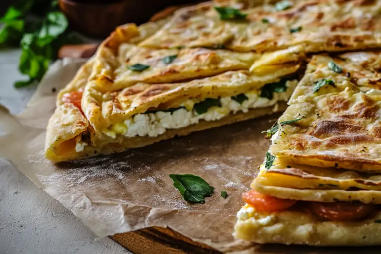 2-Ingredient Cottage Cheese Flatbread