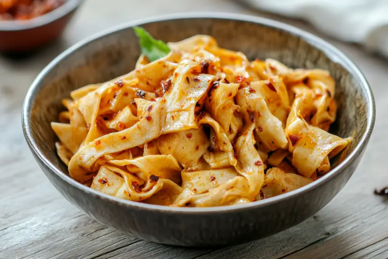 3-Ingredient Homemade Egg Noodles