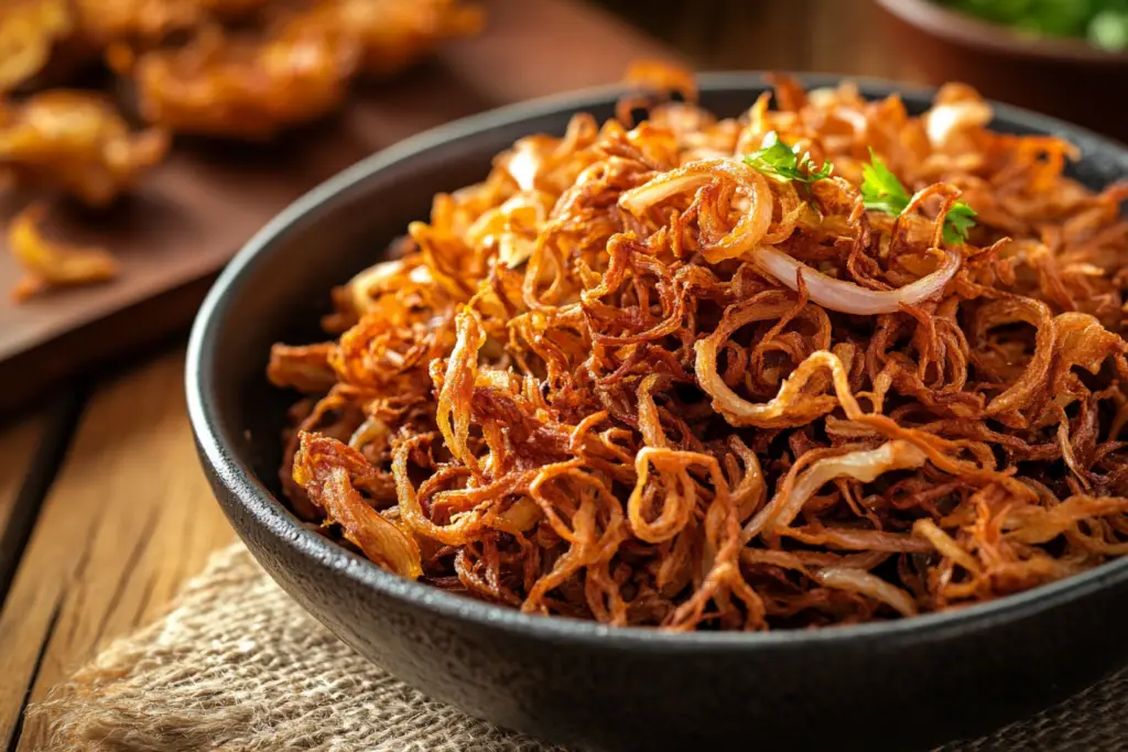 Air Fryer Crispy Fried Onions