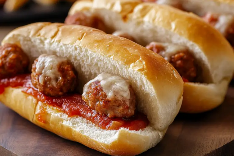 Mini Meatball Subs