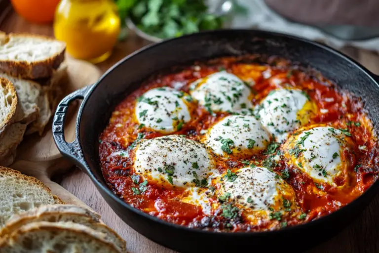 Classic Shakshuka with Sourdough