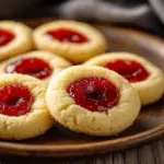 Strawberry Jam Thumbprint Cookies