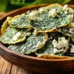 Mediterranean Spinach and Feta Crisps