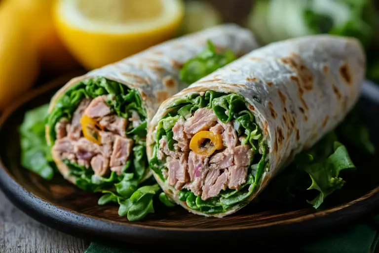 Tuna Salad Wraps