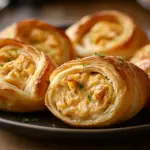 Buffalo Chicken Dip Croissants