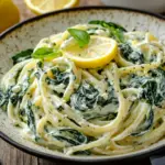 Lemon Ricotta Spinach Pasta