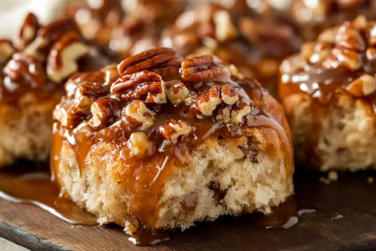 Soft and Sticky Caramel Pecan Rolls