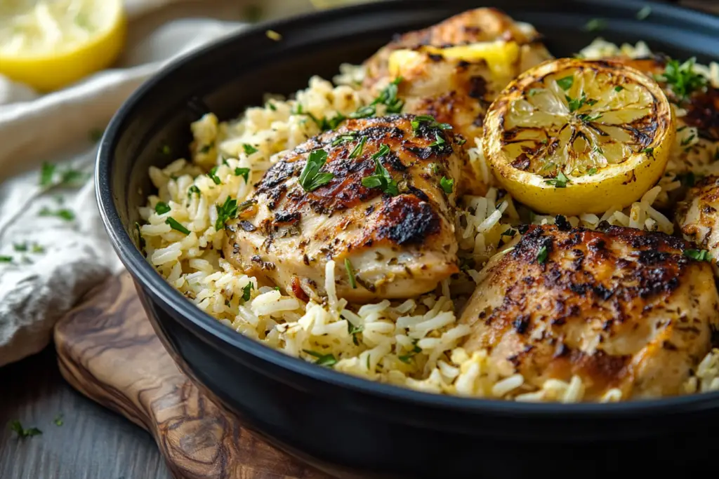 Instant Pot Greek Chicken and Rice