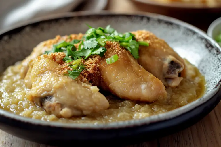 Steamed Ginger Chicken