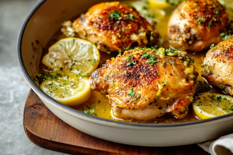 Baked Lemon Butter Chicken