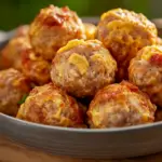 Rotel Cream Cheese Sausage Balls