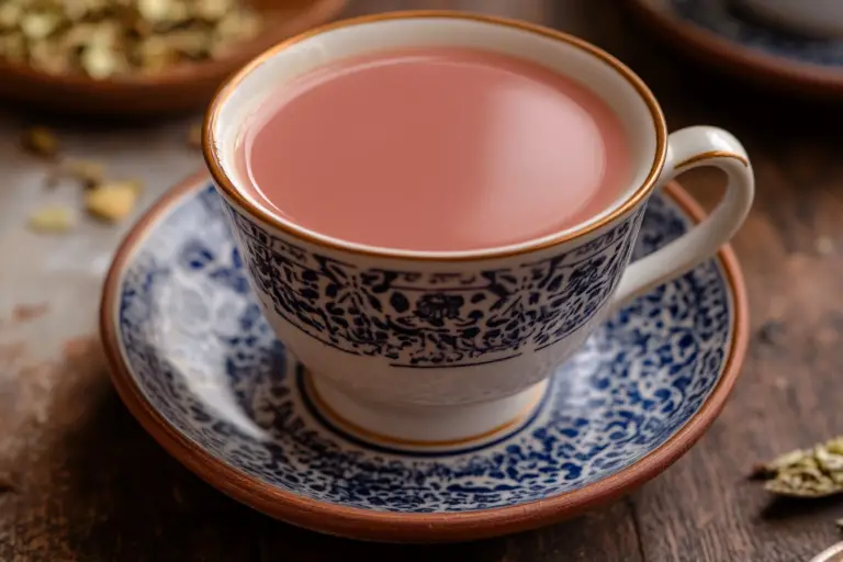 Traditional Kashmiri Pink Chai
