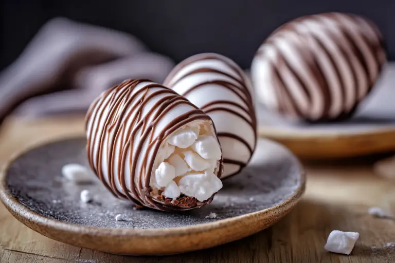 Marshmallow-Filled Easter Eggs