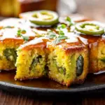 Jalapeño Cornbread With Lime Honey Glaze