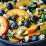 Blueberry Peach Feta Salad – A Fresh & Flavorful Summer Delight!