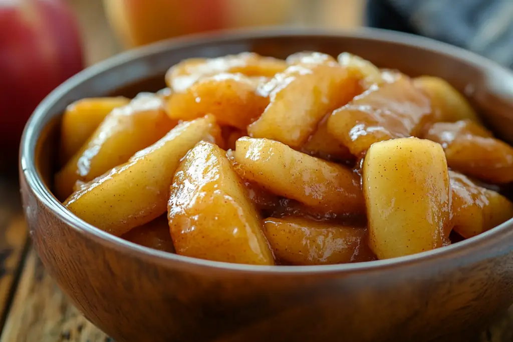 Easy Slow Cooker Cracker Barrel Fried Apples