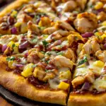 Crispy Cast-Iron BBQ Chicken Pizza