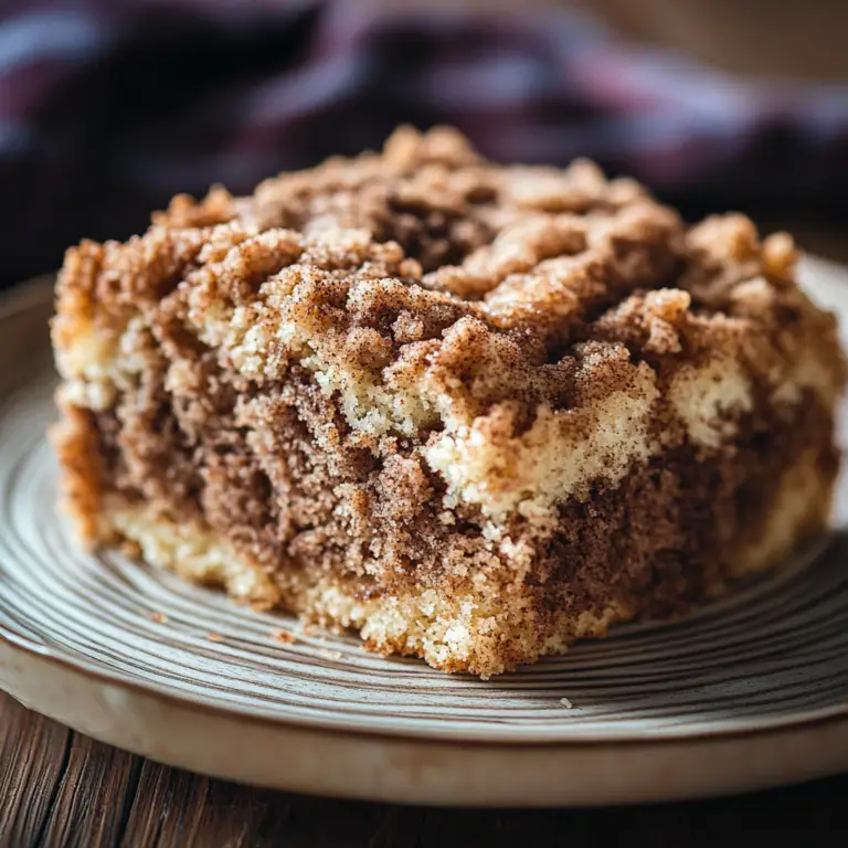 AMISH CINNAMON SUGAR COFFEE CAKE