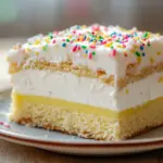 No Bake Birthday Cake Delight