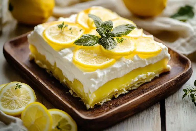 Lemon Lasagna